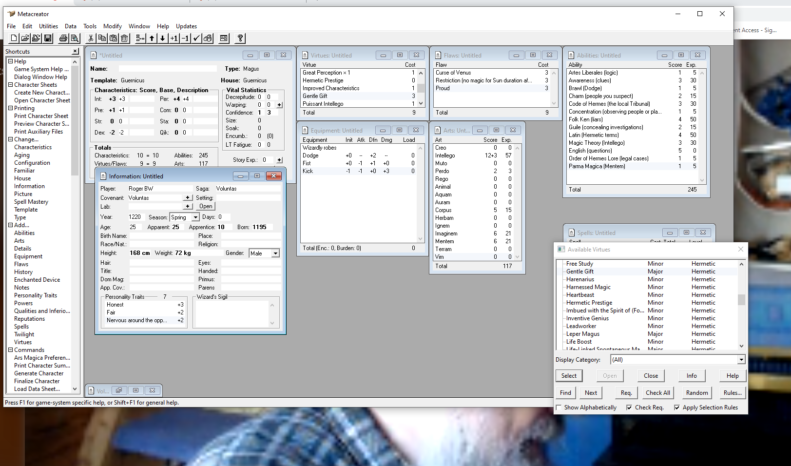 screenshot of Metacreator